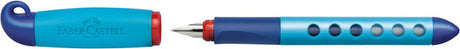 Faber-castell skole fyldepen - scribolino - højrehåndet - blå - fc-149847
