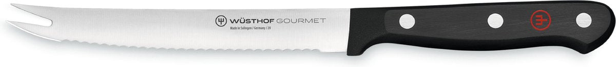 Wusthof - gourmet - tomatkniv - 14cm - rustfrit stål