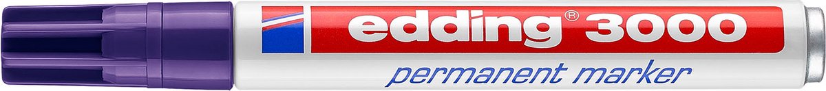Edding 3000 permanent tusch rund - violet - 1 stk