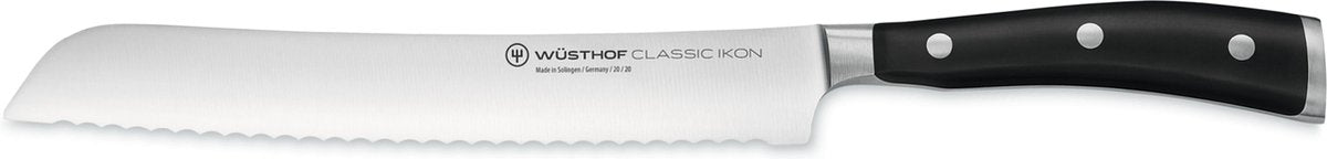 Wusthof klassisk ikon - brødkniv - 20cm - rustfrit stål