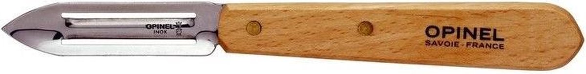 Opinel nr. 115 skræller - 6 cm - natur