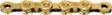 KMC Bicycle Chain X12 Ti-N Gold Black 126 Schakels