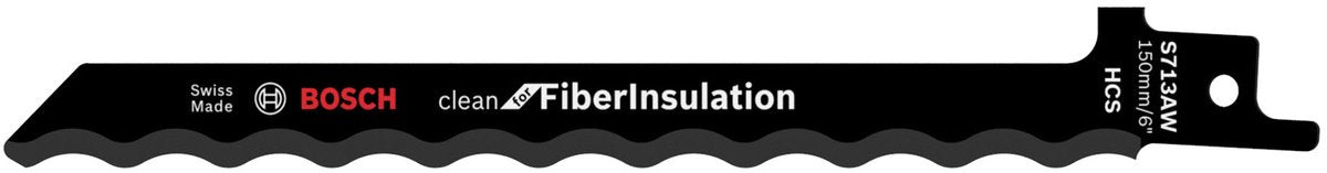 Bosch rec. s713aw ren til fiberisolering