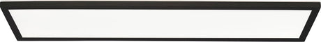 Brilliant milton - loftslampe badeværelse - led 24w - 4000k - ip44 - sort og hvid