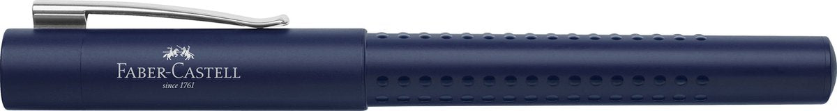 Faber-Castell fyldepen - greb 2011 - m - klassisk blå - fc-140804