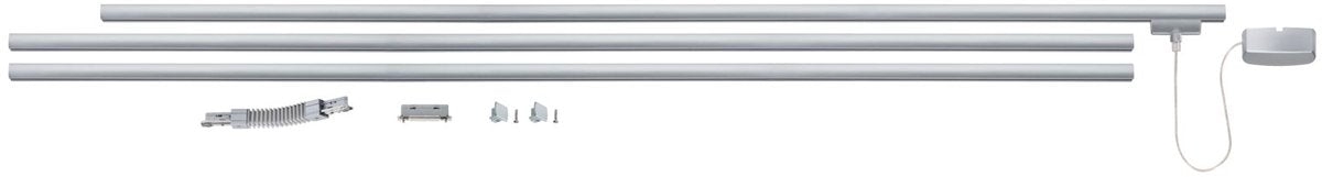 Paulmann urail rail basisset 230v chroom mat