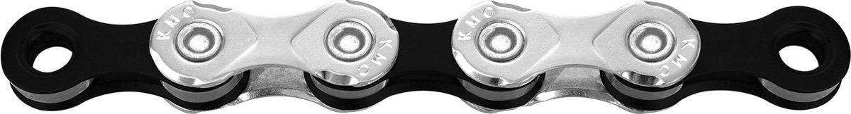 KMC X10 Bicycle Chain 122 Sølv sølv sort