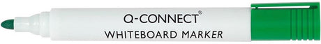 Q-connect whiteboard tusch, 2-3 mm, rund spids, grøn 10 stk