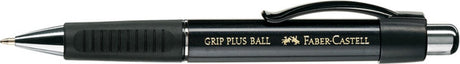 Faber-Castell kuglepen - grip plus - sort - m - fc-140733