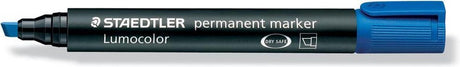Staedtler - lumocolor permanent tusch 350 - vinklet spids 2-5mm - blå