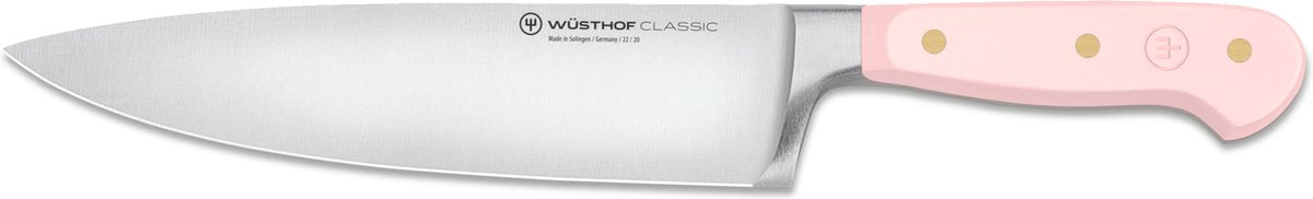 Wusthof - klassisk farve kokkekniv 20 cm pink himalaya salt