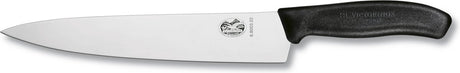 Victorinox schweizisk klassisk kokkekniv - 22 cm - rustfrit stål fibrox - sort - blister