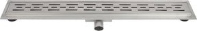 Differnz douchegoot - met flens rvs - 7 x 7 x 70 cm