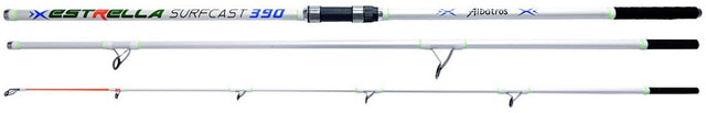 Albatros strandhengel - - estrella - 3.90m - 100-225gr - wit