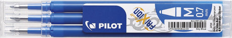 Pilot rullekuglepen refill frixion bls-fr7 m himmelsk bl | 12 stk