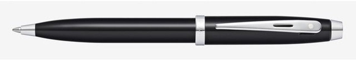 Sheaffer kuglepen 100 - e9338 - blank sort lak - sf-e2933851