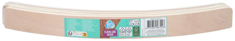 Eddy toys kortholder træ 36 cm - kortholder til børn og voksne - spillekortholder med buet form - kortholder FSC certificeret - træspil tilbehør