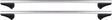 Tagstativ sæt Fly Bar 100 kg 124 cm aluminiumsølv