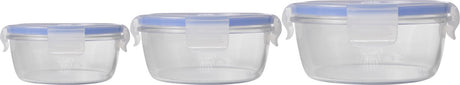 Luminarc pure box active ratio beholder - glas - rund - sæt-3