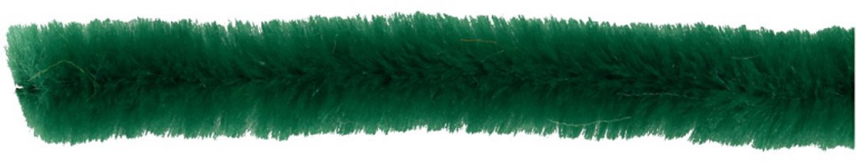 Creativ company chenille mørkegrøn 30cm, 50 stk.