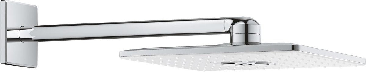 Grohe rainshower 310 smartactive cube hovedbrusersæt - 31 cm hovedbruser - 2 dyser - hvid
