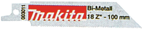 Makita p-04880 bim reciprozaagblad - 150mm - 18tpi - metal (5st)