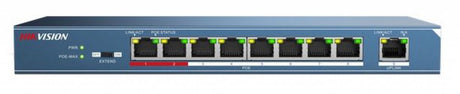Hikvision ds-3e0109p-e – 9-ports 100 mbps uadministreret poe-switch