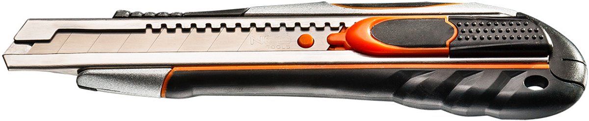 Neo snap-off kniv 18mm, lang metal abs+ tpr
