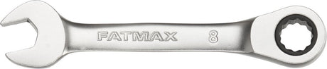 Stanley - fatmax stubby kombinationsnøgle med skralde 8 mm - skruenøgle - skruenøgleværktøj - 1 stk.