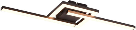 Rl live your light reality viale - loftslampe - sort mat - inkl. 1x smd 17w - drejelig