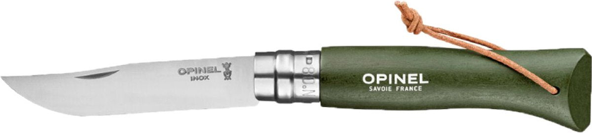 Opinel - lommekniv - nr. 08 - colorama - grøn