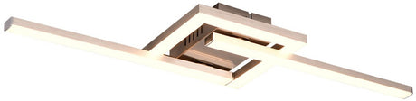 Rl live your light reality viale - loftlampe - nikkel mat - inkl. 1x SMD 17w - drejelig