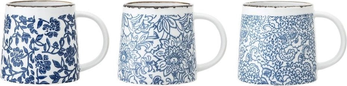 Bloomingville krus molly blå sten