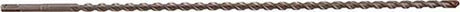 Wolfcraft - betonbor 12mm - sds plus - hårdmetal til boring i beton - 600mm lang - 7887010