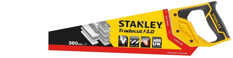 Stanley håndværktøj stht20349-1 træsav tradecut fin 380 mm 11 tpi - stht20349-1