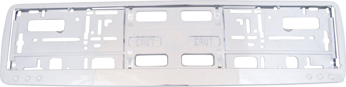 Carpoint bundplade europa 53 x 14 cm krom