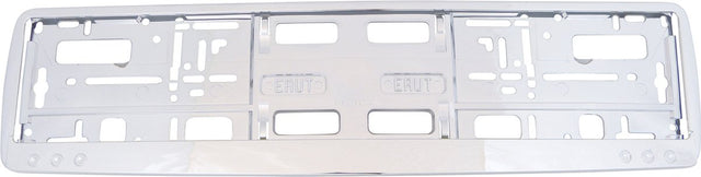 Carpoint bundplade europa 53 x 14 cm krom
