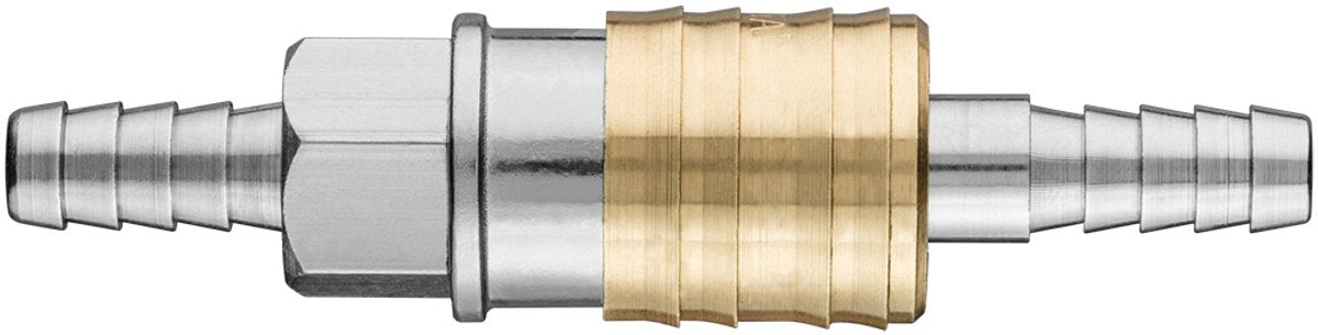Neo serie - lynkobling til kompressor - 8 mm - rustfrit stål og messing