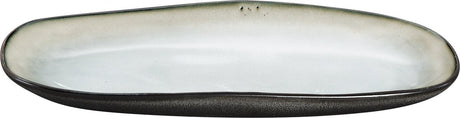 Medard de noblat - Shadow Nacre - lille oval skål - 23 x 11 cm - 6 stykker - stentøj