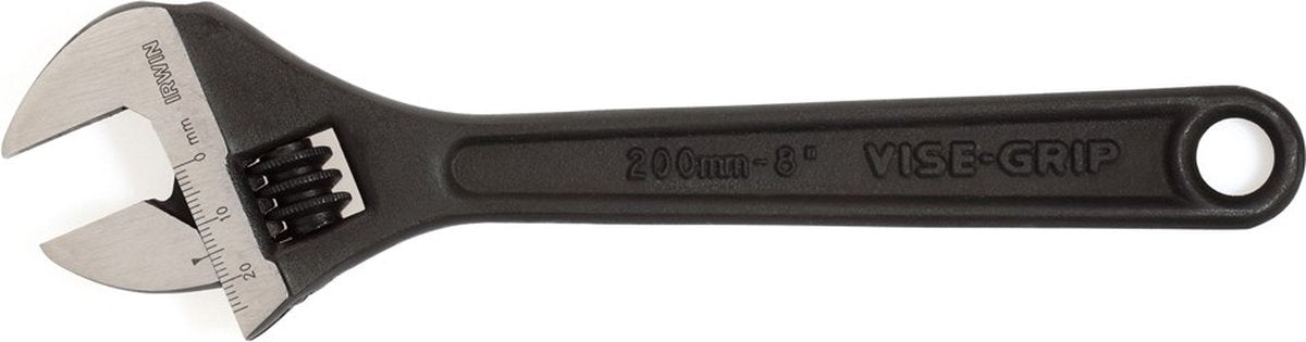 Irwin verstelbare moersleutel met stalen handgreep 8” 200 mm - 10508160
