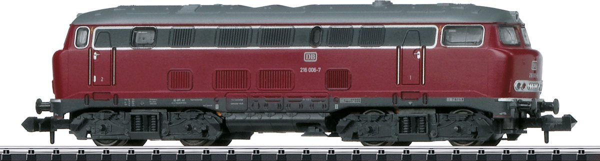 Minitrix diesellokomotiv serie 216