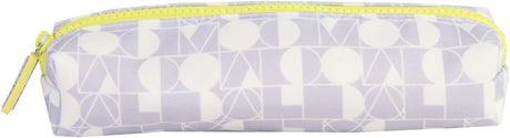 Ancor schooletui smooth leeg rechthoekig 1-vaks lila - an-113280-d