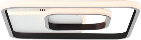 Brilliant merapi - loftslampe - LED 32w - 3000k - hvid sort