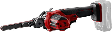Einhell akku filbåndsliber te-bf 18 li solo - power x-change - 18 v li-ion - båndhastighed: 250-1700 m min - inkl. 12 slibebånd - inkl. opbevaringstaske - ekskl. batteri og oplader
