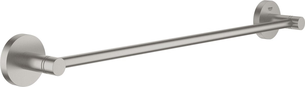 Grohe start håndklædeholder - supersteel (rustfrit stål look)