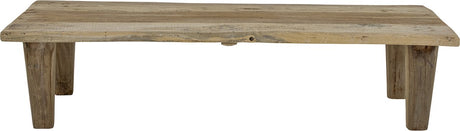 Bloomingville - riber sofabord - beige - genbrugstræ
