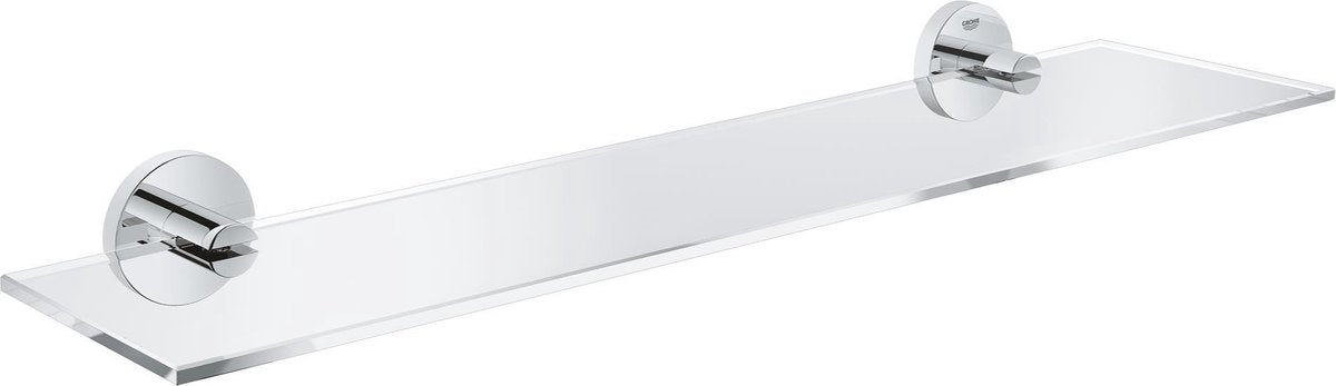 Grohe essentials glashylde - 600 mm - krom