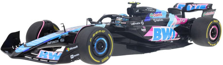 Intet bilmærke Alpine A524 Solido modelbil 1:18 2024 Pierre Gasly BWT Alpine F1 Team S1814002 Monaco GP