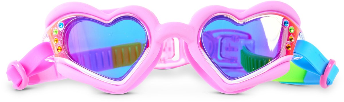 Bling2o svømmebriller børn - plys crush - dykkerbriller - anti-dug - UV beskyttelse - pink