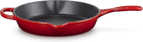 Le Creuset støbejern dyb stegepande | 26 cm | 2l | kirsebærrød